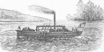 Fitch's Steamboat, 1786.