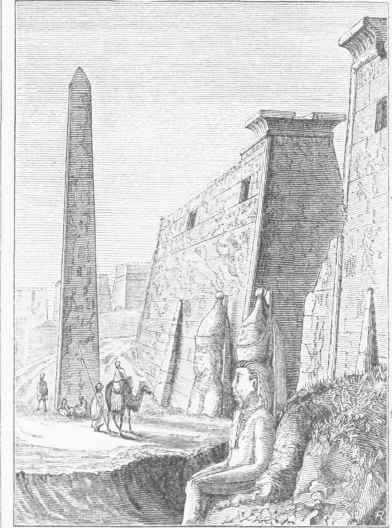Gateway of the Temple of Luxor.