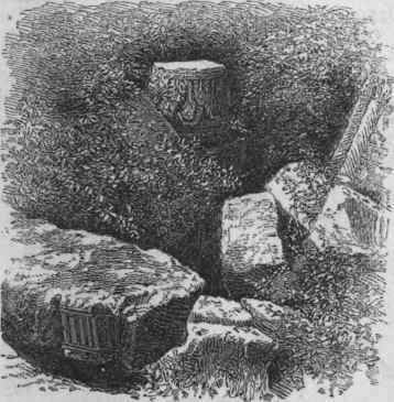 Ruins of Synagogue at Tell Hum.