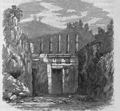 Ancient Tomb at Canosa.