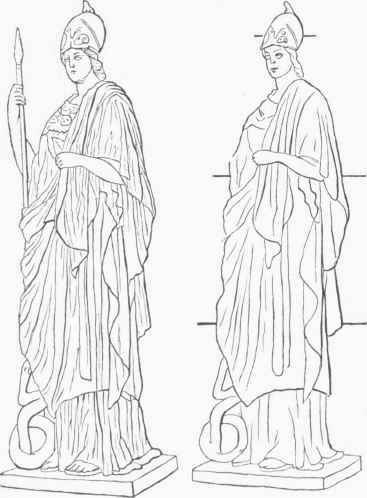 Statue and Core of Mould.