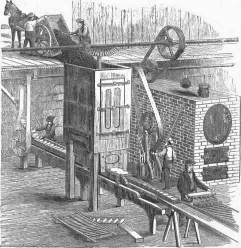 Leavittfs Peat Machine.