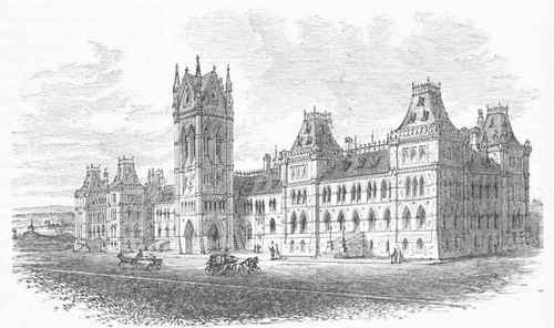 The Parliament House.