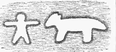 Animal shaped Mounds, Wisconsin.