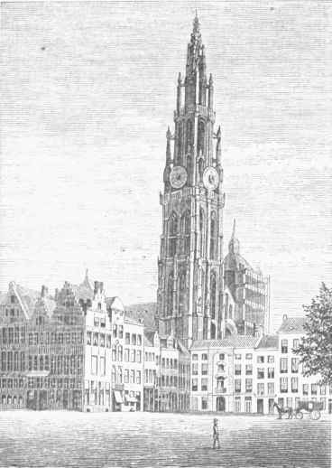 The Cathedral of Antwerp.