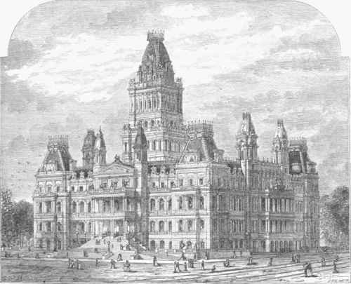 The New Capitol at Albany, N. Y.