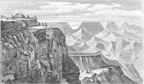 View in the Mountains near Magdala.