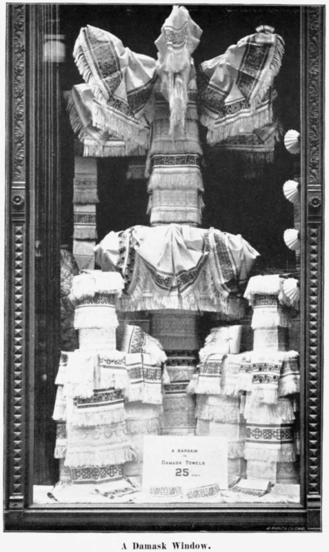 a damask window