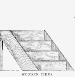 wooden tiers