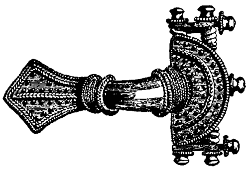 Fig. 12.  Gold Fibula.