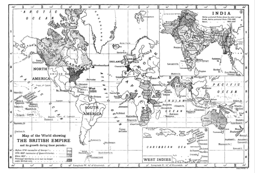 The British Empire.