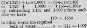 6154 To Reduce a Liquid to a Given Density 80