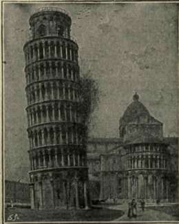 THE LEANING TOWER OP PISA.
