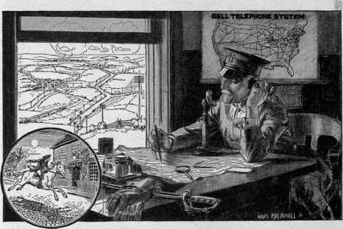 By Means of the Universal Bell System the Nation May be Promptly Organized for United Action in Any Great National Movement