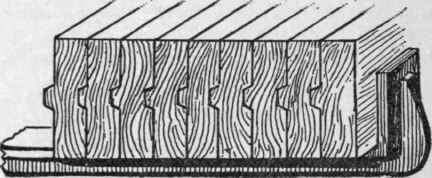 Cross Section of Bowling Bed Showing Steel