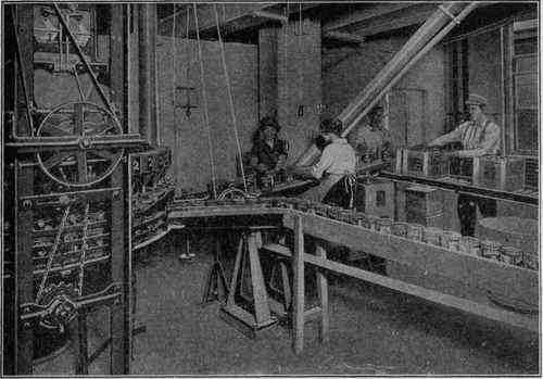 Filling Salt Packages