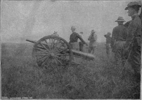 Three inch Field Gun Under Test at Fort Riley, Kansas