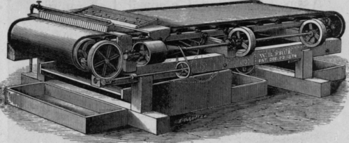 The Frue Ore Concentrator, Or, Vanning Machine.