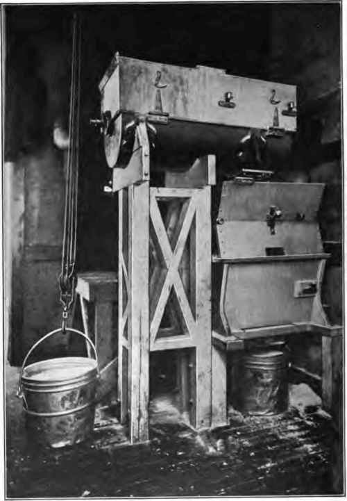Mixing machine.
