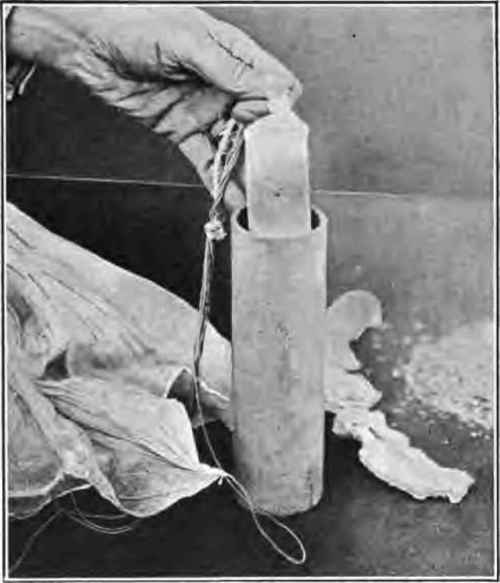Placing signal light in rocket head.