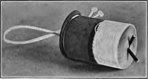 Position of quick match on light case.