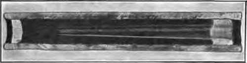 Sectional view of rocket body.