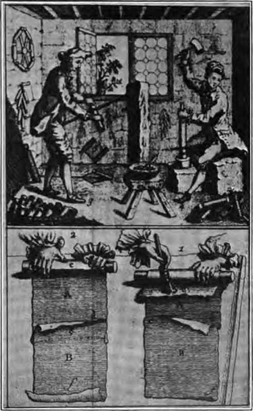 The Artificers (from an old French wood cut).