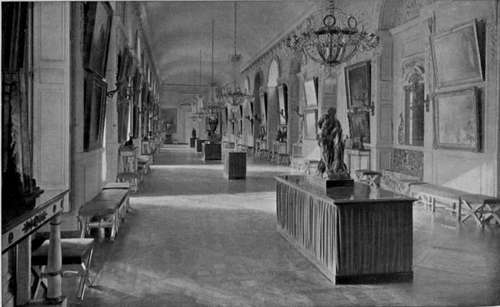 A Hall In The Grand Trianon, Versailles.