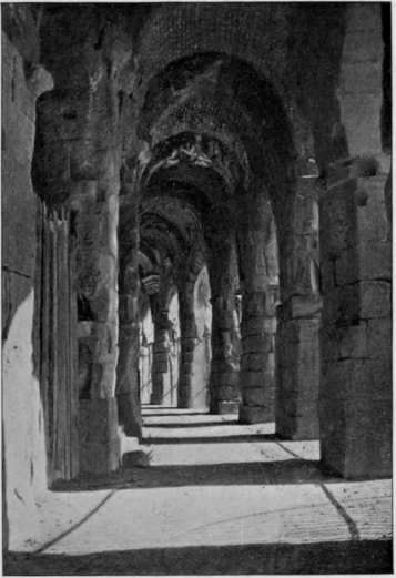 Corridor In The Amphitheatre.