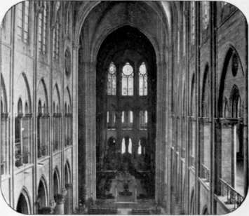 Interior Of Notre Dame.