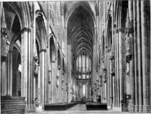 The Interior Of Cologne Cathedral