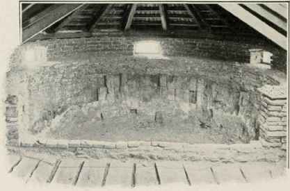 Base Of An Old Roman Tower, Near The Danube.