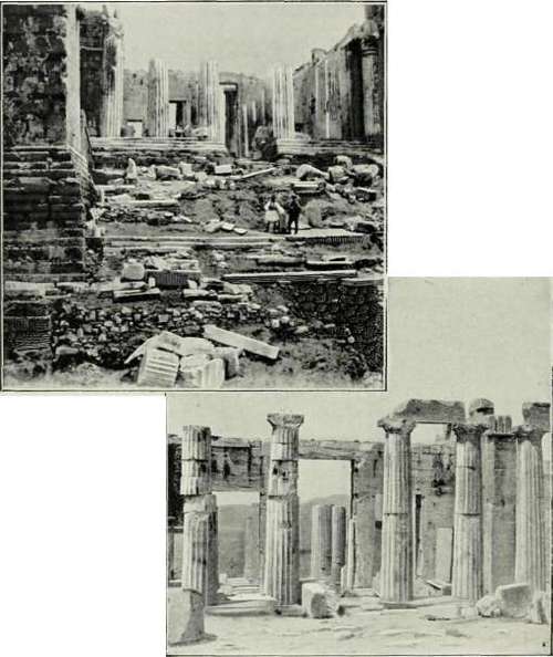 The Propylaea.