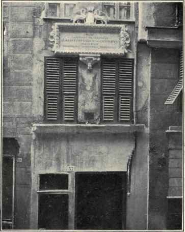 Early Home Of Columbus, Genoa.