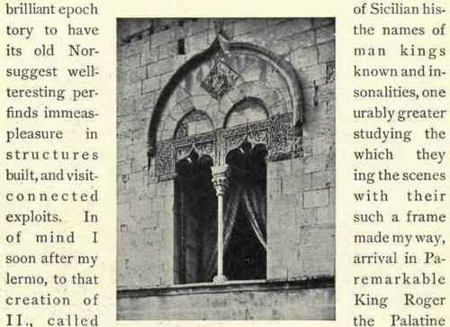 A Saracenic Window In Sicily.