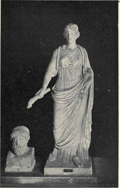 Demeter, With Torch Lit At Etna.