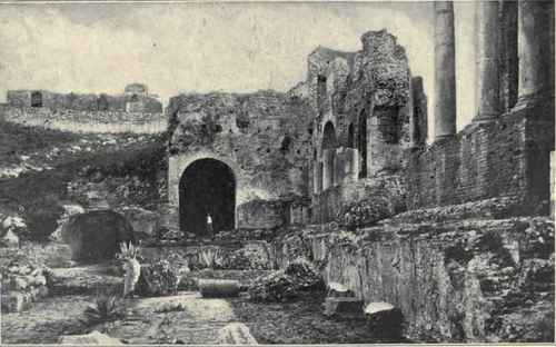 Interior Of The Greek Theatre.