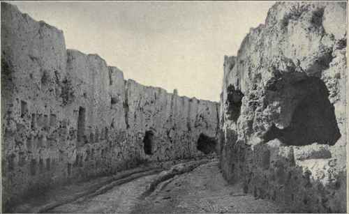 The Street Of Tombs, Syracuse.