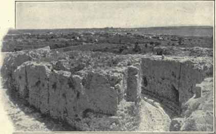 View Of Modern Syracuse (Ortygia) From The Street Of Tombs.