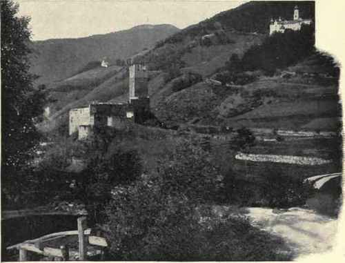 A Characteristic View In The Vintschgau Valley.