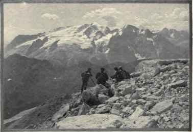 MT. Marmolada, The Highest Of The Dolomites   11,020 Feet.