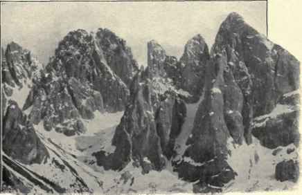 The Teeth Of The Langkofel.