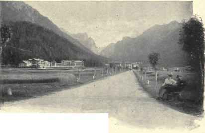 Toblach, Looking Toward The Ampezzo Thal.