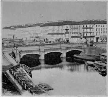 A Canal In St. Petersburg