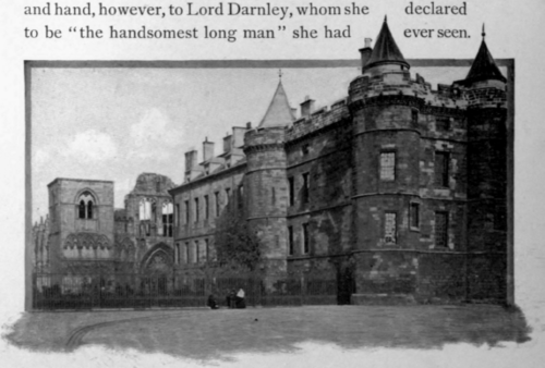 Holyrood Castle And Chapel