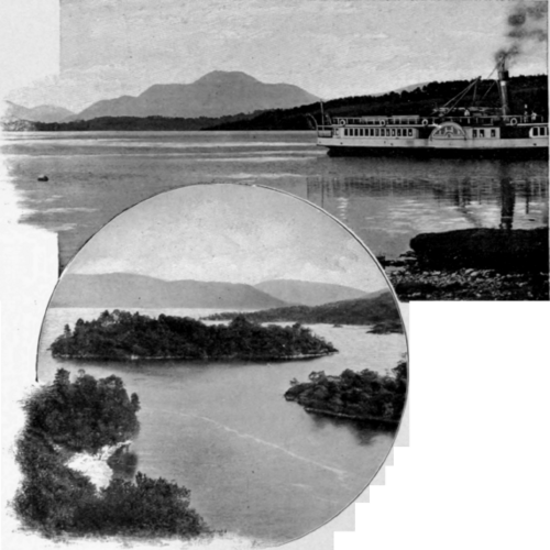 Loch Katrine The Tourist's Steamer, Loch Lomond