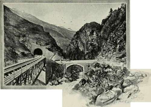 A Portion Of The St. Gotthard.