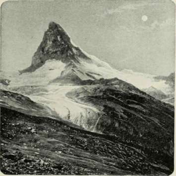 Moonlight On The Matterhorn.