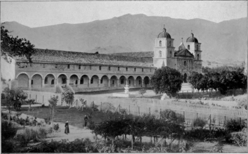 Santa Barbara Mission, From The Farm