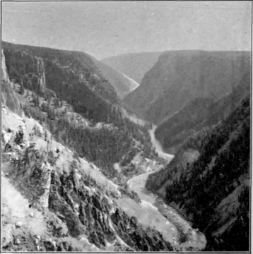 Down The Caņon From Inspiration Point